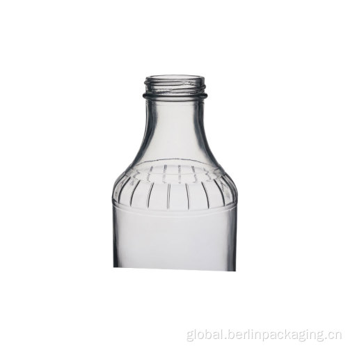 Beverage Bottle 16 oz Clear Glass Decanter Bottle Factory